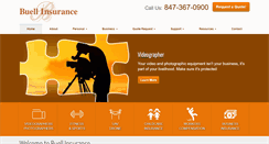 Desktop Screenshot of buellinsurance.com
